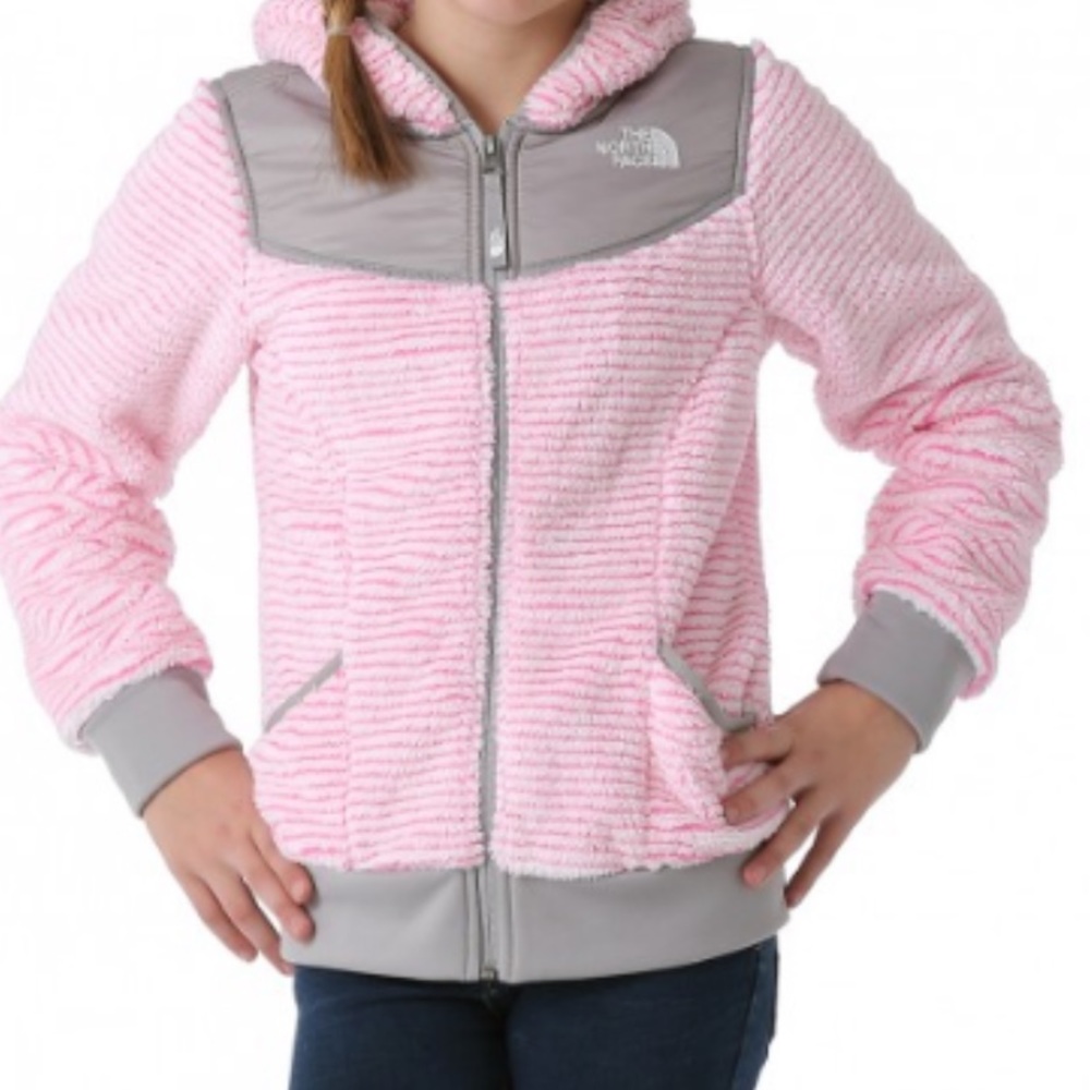 North Face Girls size 14/16 Pink jacket